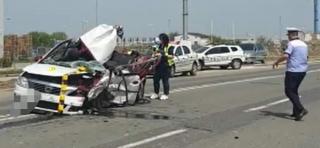 Carambol pe Calea Șagului, în Timișoara. Un bărbat a murit pe loc, iar alte trei persoane au fost rănite