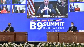 Preşedintele american Joe Biden a participat, în premieră, la summitul Bucureşti 9 găzduit de Klaus Iohannis