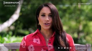 Prima apariție TV a ducesei Meghan după controversatul interviul oferit lui Oprah: Femeile de culoare sunt printre cele mai afectate de pandemie