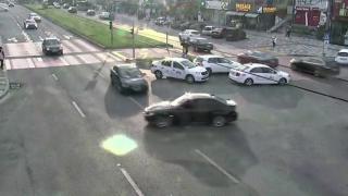 Trei răniţi, în urma unui accident spectaculos produs în centrul municipiului Galaţi