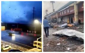 Tornade devastatoare în China: Cel puţin 12 oameni au murit, iar peste 300 au fost răniţi