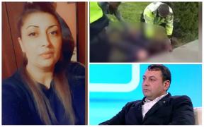 Momentul arestării criminalului din Argeș. Polițiștii l-au găsit întins lângă femeia înjunghiată în curtea bisericii. Preot: ”El mai mișca”