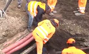 Comoară arheologică sub un bulevard din Cluj. A fost găsit în pământ un sarcofag de copil ce datează din perioada romană