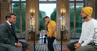 Preşedintele Franţei, concurs de glume cu doi vloggeri la Palatul Elysee, după o campanie de viralizare a măsurilor de protecţie anti-Covid