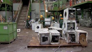 Electrocasnicele preluate prin programul Rabla, transformate în jucării, instrumente muzicale sau calorifere