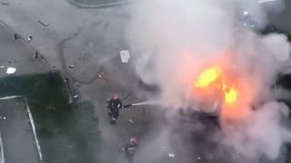 Ipoteze de lucru în cazul morţii omului de afaceri din Arad. Martori la explozie: "A tremurat şi patul sub mine şi geamurile şi tot"