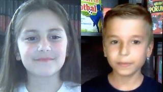 Miruna și Cristian, doi copii talentați care și-au publicat primele cărți de povești. ”Și ilustrațiile sunt făcute cu mânuțele lor”