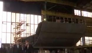 Navă militară pentru Marina Regală a Ţărilor de Jos, fabricată pe Şantierul Naval din Galaţi