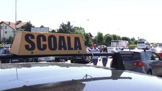 Candidații pică pe capete la examenul auto, în Argeș. Oamenii se plâng că cerinţele sunt prea aspre