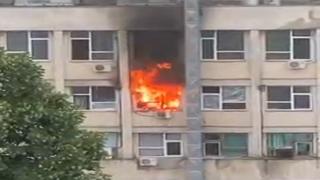 Filmul incendiului de la Spitalul de Copii "Sf. Maria" din Iaşi: "Asistentele s-au panicat. Au plecat efectiv toate"