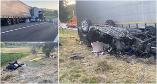 O fetiţă de şase ani a murit alături de părinţii săi, într-un cumplit accident, în Cluj. Fratele ei a ajuns la spital