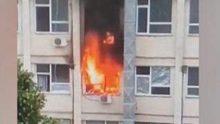 Poliţiştii şi pompierii fac anchete separate în cazul incendiului de la Spitalul de Copii din Iaşi