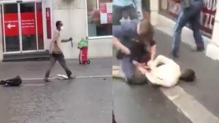 Atac armat în Germania: 3 persoane au fost înjunghiate mortal, alte 7 sunt rănite. Poliţia a arestat agresorul după ce l-a împuşcat în picior - VIDEO