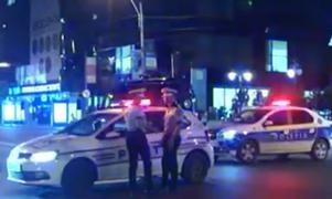 Clipe de panică lângă un restaurant din Capitală. O persoană anunţase prezenţa unui pachet suspect