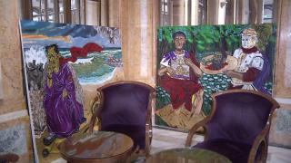 Personaje din Roma Antică prind viață în tablourile lui Paul Hitter: "Mi-am dorit să fie nişte lucrări mari"