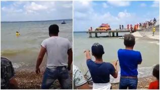 Tânăr înecat la scăldat, în apele barajului Stânca-Costeşti, scos la suprafaţă cu lanseta