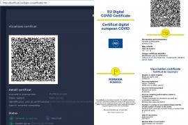 Siteul pentru eliberarea certificatelor COVID, funcțional de mâine. Pașii prin care poate fi descărcat și cât durează obținerea sa