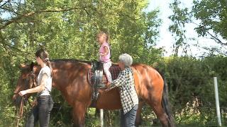 Terapia cu ajutorul cailor, unul dintre cele mai eficiente tratamente pentru copiii cu dizabilităţi: "Totul este ca o joacă, nici nu ştim când trece timpul"