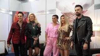 În culisele celui mai iubit show, X Factor. Loredana, Delia, Bănică şi Ristei dau din casă
