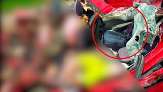 Detaliul tulburător de la cumplitul accident din Cluj, în care un bărbat şi-a pierdut viaţa. Scaunul pe care se afla copilul a rămas intact