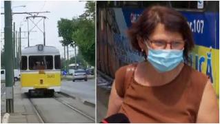 La Timişoara, şinele sunt udate pentru ca tramvaiele să nu deraieze: "M-am gândit că spală mizeria, totuşi"