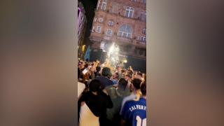 Șapte milioane de halbe de bere, băute cu ocazia semifinalei Anglia - Danemarca. Fanii au dansat în stradă