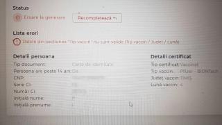 Adeverinţa falsă de vaccinare, la vânzare pe internet. Imunizare la comandă pentru 100 de euro