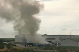 Incendiu la groapa de gunoi din Oradea. Norul de fum rezultat a putut fi văzut de la zece kilometri