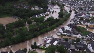 Inundaţiile au făcut prăpăd în Germania, Belgia şi Olanda: "Este o stare de urgenţă ca în Al Doilea Război Mondial"