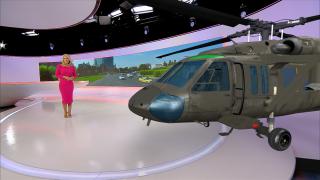 Un elicopter de război a aterizat forţat, printre maşini, în Bucureşti. Filmul complet al zilei: decizia de la sol care a evitat o tragedie