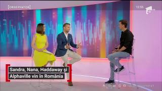 "Forever Hit", cel mai mare festival de muzică disco din Europa este în această toamnă la Bucureşti: Haddaway, Alphaville, Sandra și Dr. Alban