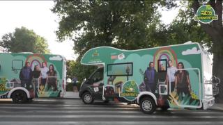 Echipa Matinalului Zu a început RadioAventura, cu transmisii din autorulotă, din nouă oraşe ale României