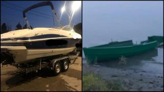 Două bărci de agrement s-au ciocnit pe Dunăre, la Brăila. Un bărbat și o femeie au ajuns la spital