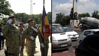 Parada militară a încolonat mii de şoferi în Bucureşti. Zona de nord a Capitalei a fost paralizată jumătate de zi