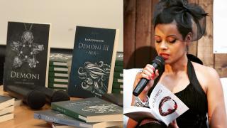 Laura Nureldin a lansat cartea Demoni III: Această lansare este o revenire la normalitate, o întâlnire cu cititorii care aşteptau volumul din 2020