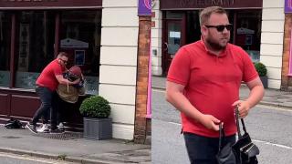Actul de eroism care i-a adus unui britanic faima pe TikTok. Bărbatul a trântit un hoț la pământ, care furase o geantă de lux
