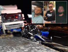 Filmul accidentului în care 3 prieteni au murit, în Focșani. Impactul a fost atât de violent încât maşina a devenit un morman de fiare