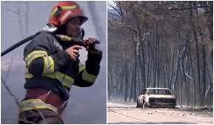 Sunt 12 zile de când Grecia arde. Pompierii români luptă cot la cot cu cei eleni pentru stingerea incendiilor devastatoare