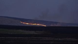 Incendii de vegetaţie, scăpate de sub control în Mehedinţi. Pompierii care erau liberi, chemaţi la muncă: au venit şi autospeciale din Dolj