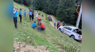 Bărbat mort după ce a căzut din telescaun, în Parâng. Martorii spun că era băut și a ridicat bara de protecție