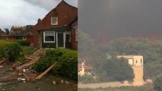 De la tornade şi grindină, la regiuni trecute prin foc. Europa se confruntă cu fenomene meteo extreme ce nimicesc totul în calea lor