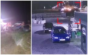 Filmul urmăririi cu final tragic din Vâlcea. Medicii nici nu l-au mai resuscitat pe șoferul fugar despre care polițiștii credeau că are un pistol în mașină