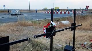 Accident cumplit pe centura Alexandriei, două maşini s-au făcut praf după un impact devastator