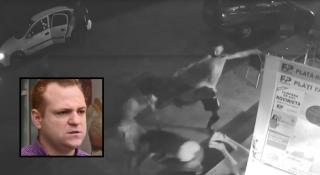 Bărbat din Dolj snopit în bătaie pe stradă, ancheta bate pasul pe loc de 3 ani. Atacul violent a fost surprins pe camerele de supraveghere