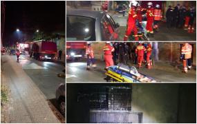 Incendiu la Spitalul de Psihiatrie din Arad, provocat de un pacient. Peste 20 de persoane evacuate