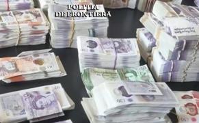 Bărbat depistat cu aproape jumătate de milion de lire sterline, în portbagajul unui BMW, la vama Giurgiu