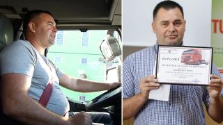 Cum arată o zi din viața șoferului-erou care a evitat o bătrână. Georgian Dinu își reamintește momentul: "Am zis: nu se poate aşa ceva!"