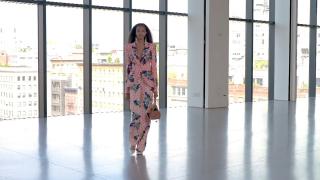 Colecţia de primăvară a casei Badgley Mischka a făcut furori la Săptămâna modei. Creatorii s-au inspirat din filmele clasice de la Hollywood