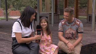 Fiica fotbalistului Costin Gheorghe, pregătiri pentru începerea şcolii. Poveşti din familia fratelui Elenei Gheorghe