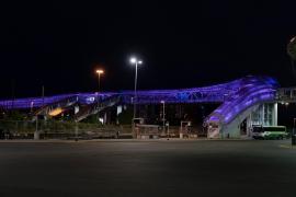 Un pod pietonal din Ontario, care măsoară 250m, desemnată cea mai lungă construcție de acest fel din lume